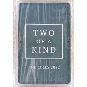 Two of a Kind Playing Cards The Colls 2022 by Weddingstar